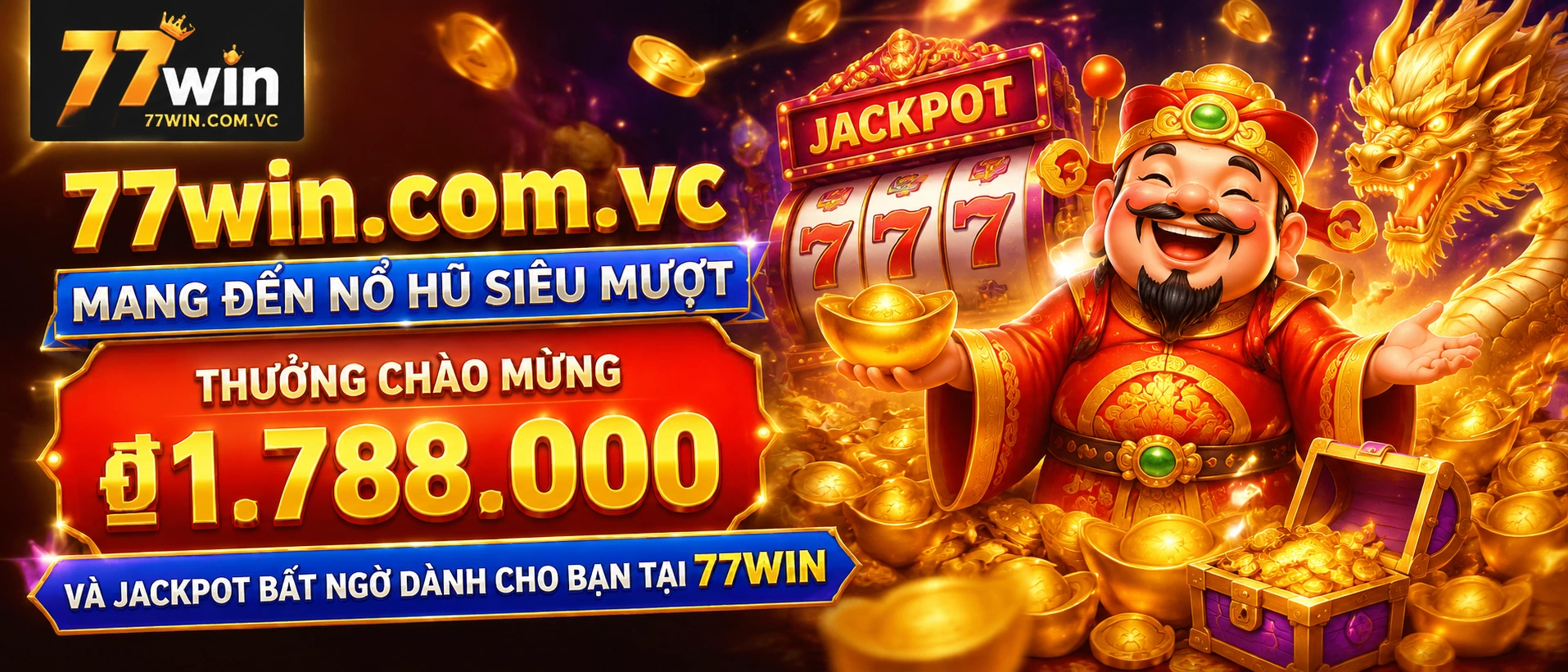Khu khuyến mãi và lối vào Nổ Hũ trên 77Win