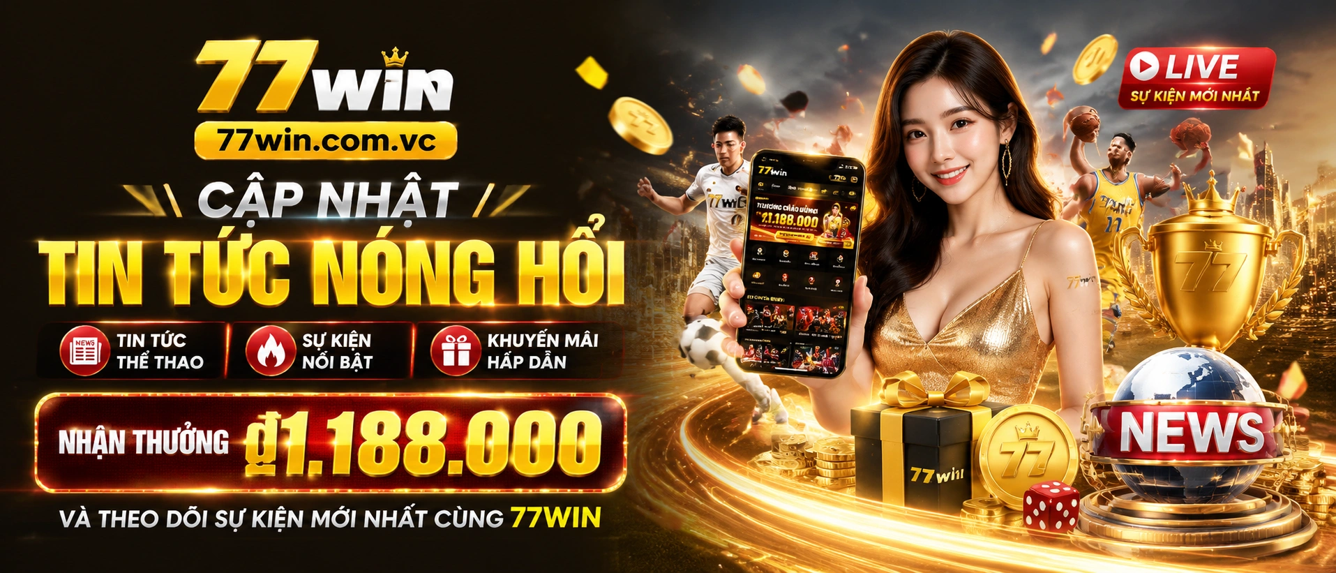Tin tức 77win nổi bật về ưu đãi VIP và cập nhật mới nhất